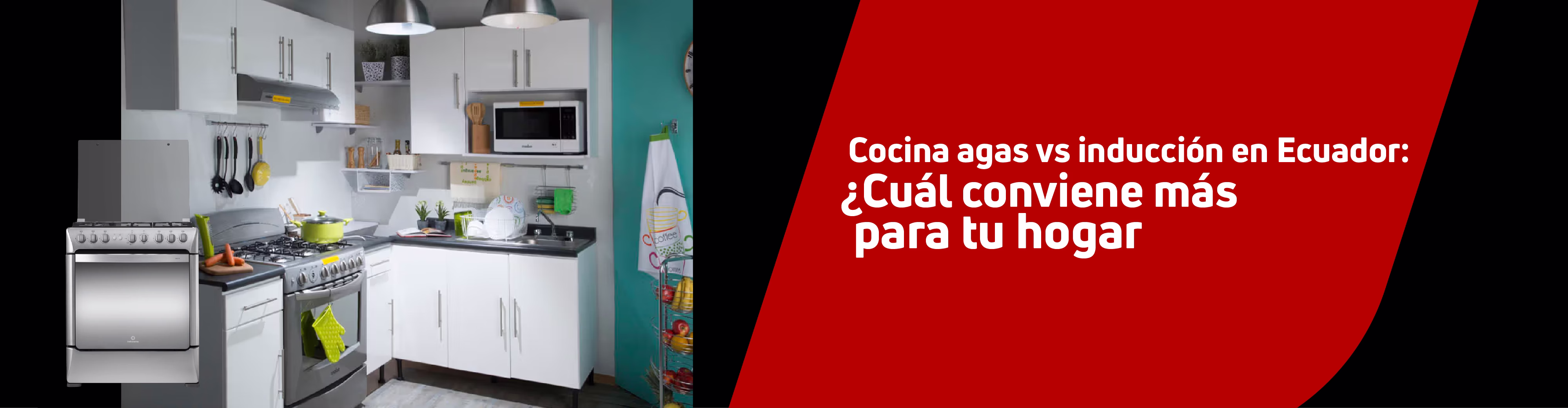 Cocina a gas vs. inducción en Ecuador: ¿cuál conviene más para tu hogar?