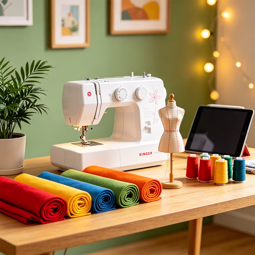 Coser en casa: salud, creatividad y bienestar