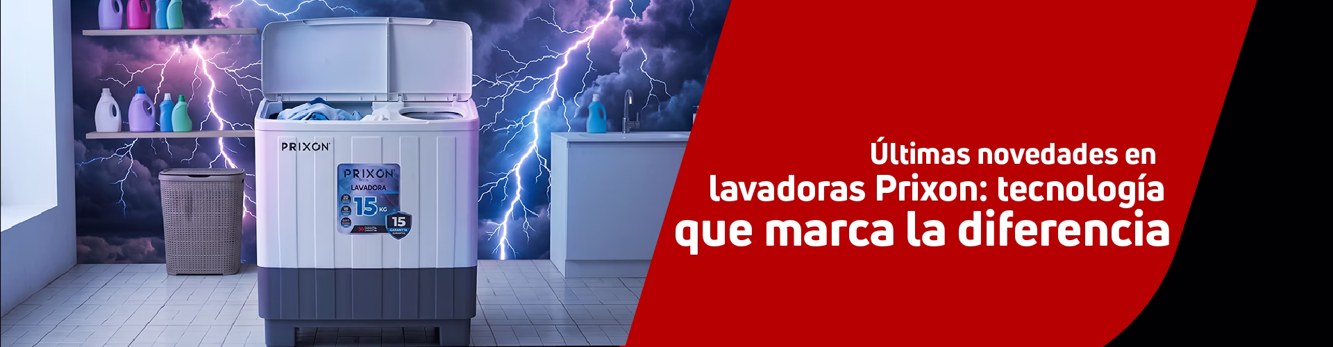 Últimas novedades en lavadoras PRIXON: tecnología que marca la diferencia