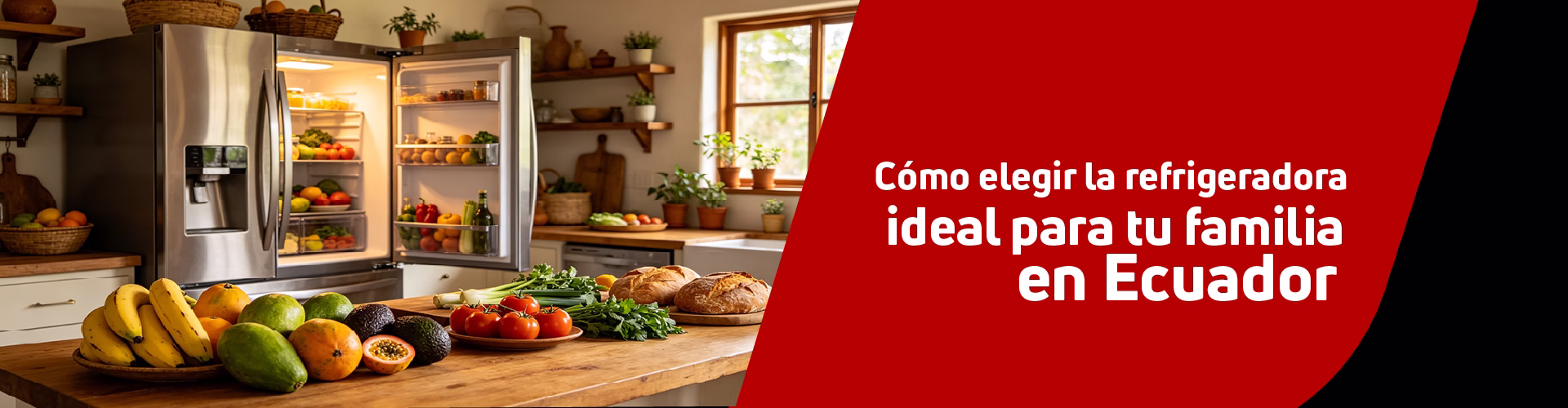 Cómo elegir la refrigeradora ideal para tu familia en Ecuador