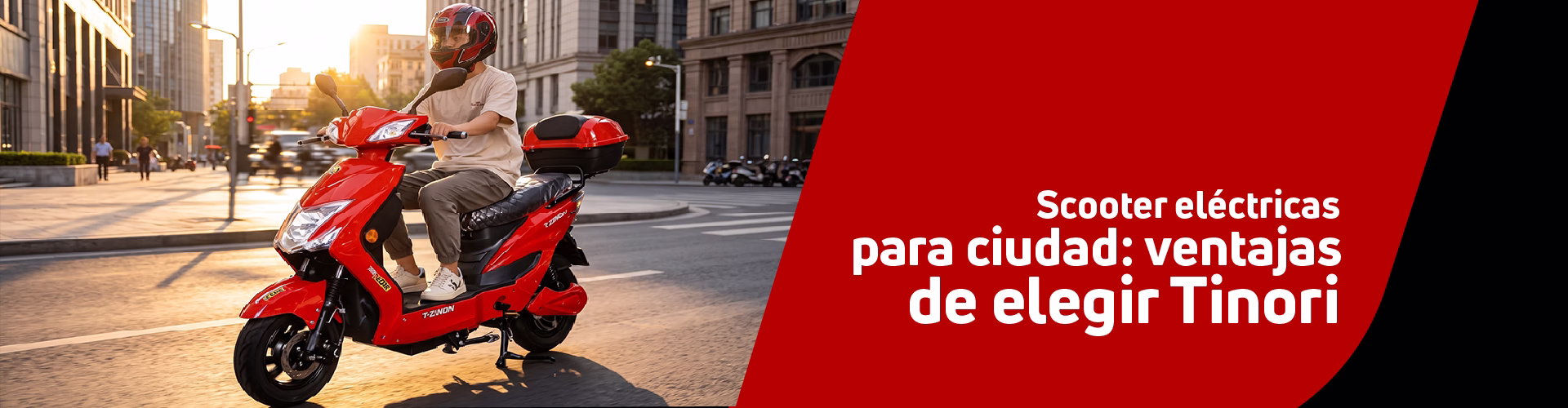 Scooters eléctricas para ciudad: ventajas de elegir Tinori
