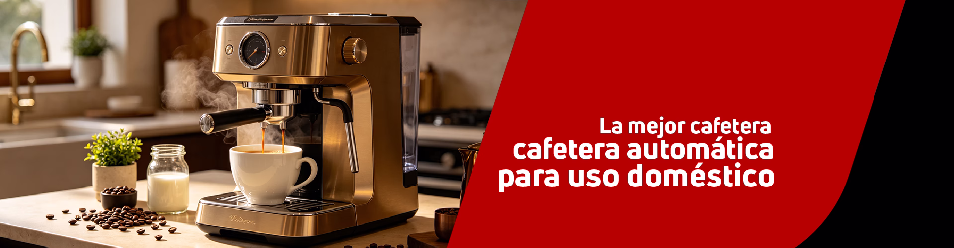 La mejor cafetera automática para uso doméstico 