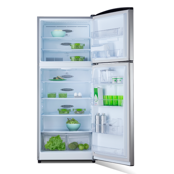 Encuentra la refrigeradora Indurama 580 QUARZO con tecnología INVERTER, manija incorporada frontal y el mejor precio solo en Gran Hogar Online.