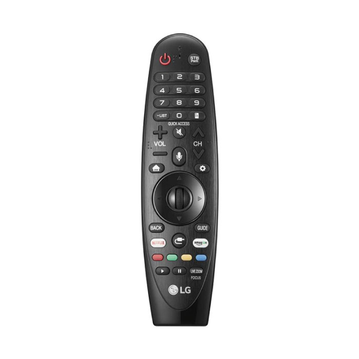 Encuentra el control remoto mágico LG para SMART TV con reconocimiento de voz integrado y el mejor precio solo en Gran Hogar Online.