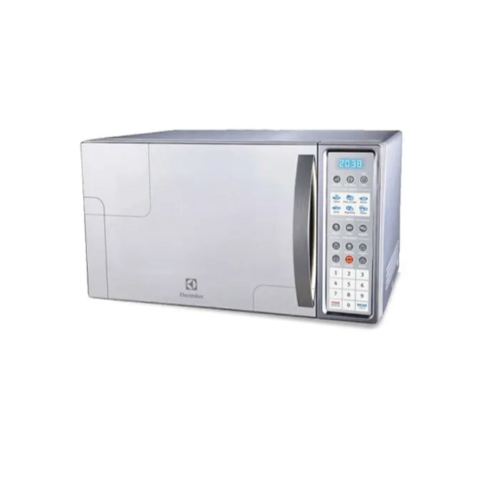 Encuentra el microondas Electrolux EMDN28G3MLG cromado de 28 Litros, con 10 niveles de potencia, grill, y el mejor precio solo en Gran Hogar Online.