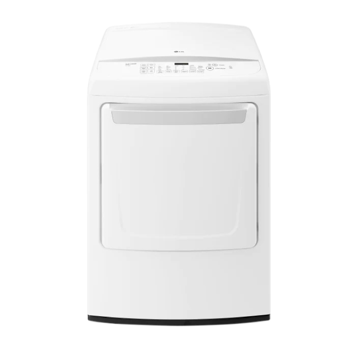 Encuentra la secadora eléctrica LG DLE1501W con puerta reversible, ciclo antibacterial, libre de arrugas y el mejor precio solo en Gran Hogar Online.
