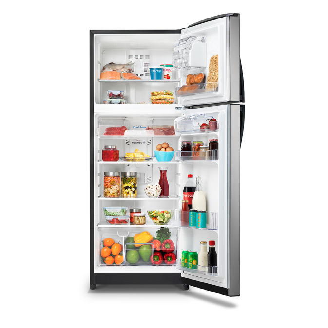 Encuentra la refrigeradora MABE RMP840FYEU de 400 L con diseño moderno, NO FROST, compresor Eco Advanced y el mejor precio solo en Gran Hogar Online.