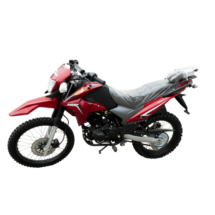 Encuentra la moto Ranger 200GY-2 con llantas tipos cross y el mejor precio solo en Gran Hogar Online.