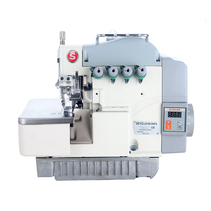 Encuentra la Máquina de coser SINGER 351G-241M24 OVERLOCK de 4 HILOS, velocidad 6000 ppm y el mejor precio solo en Gran Hogar Online.