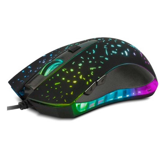 Encuentra el mouse Xtech Gaming XTM-410 con luces led de 7 colores, 6 botones, cable anti-enredos y el mejor precio solo en Gran Hogar Online.
