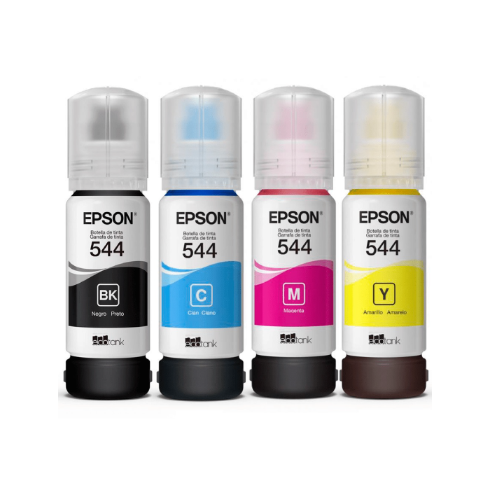 Encuentra la tinta Epson de 70ml, colores disponibles Cyan, Magenta, Amarillo, Negro y el mejor precio solo en Gran Hogar Online.