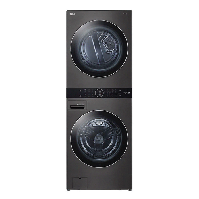 Encuentra la torre de lavado eléctrica LG WK22BS6E 22 kg con inteligencia integrada de ciclos de lavado y el mejor precio solo en Gran Hogar Online.