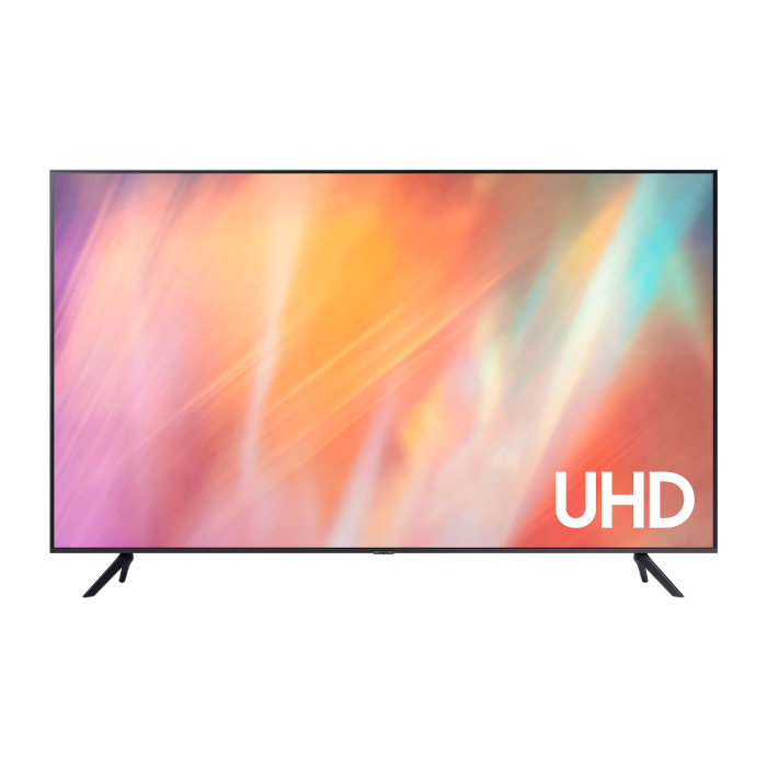 Encuentra el televisor Samsung UN43AU7000P de 43" pulgadas, 4K con tecnología HDR y el mejor precio solo en Gran Hogar.