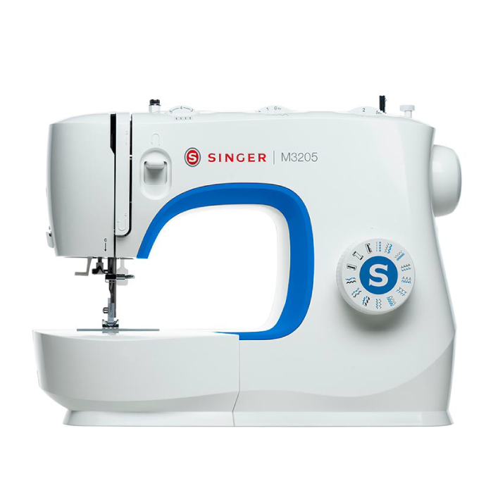 Máquina de Coser SINGER M2105 con 8 Puntadas Integradas y Ojal a 4