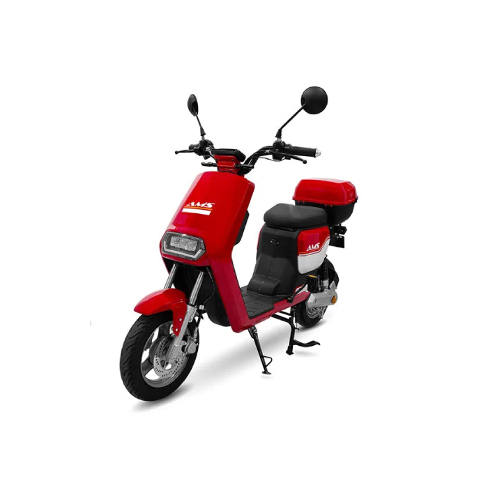 Encuentra el scooter eléctrico AMS EM03 CITY BIKE de 800w con una velocidad de 60km/h, tablero digital y el mejor precio solo en Gran Hogar Online.