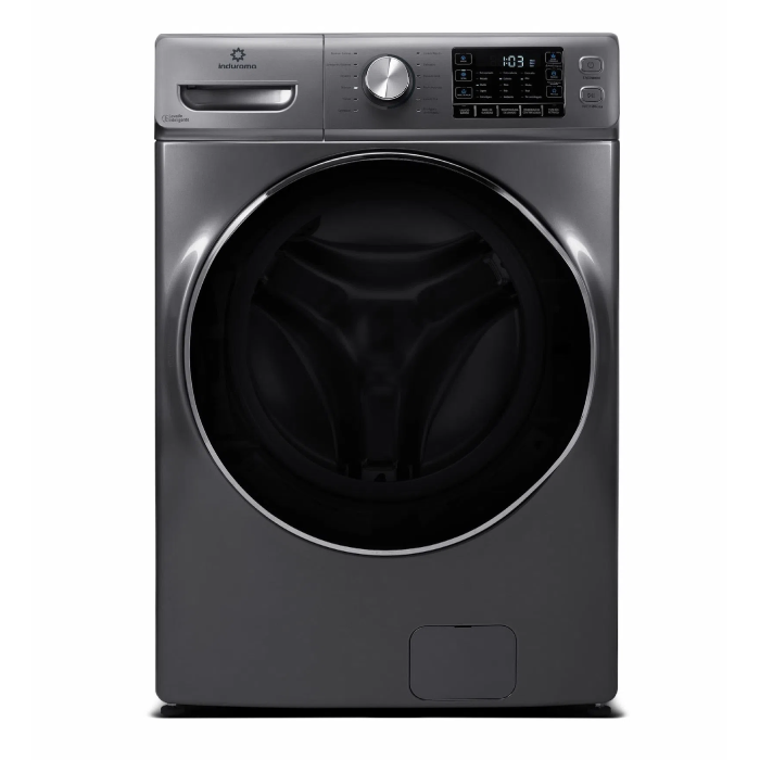 Encuentra la lavadora automática Indurama LRI-21FCR 21 Kg, digital, acero inoxidable y el mejor precio solo en Gran Hogar Online.