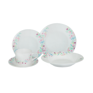 VAJILLA DE PORCELANA 20 PIEZAS SK-20R  | HOME LIFE	