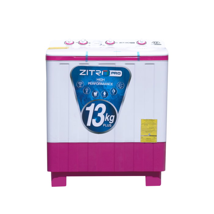 Encuentra la lavadora doble tina Zitro ZWM13PLUS 13 Kg, panel de control manual y el mejor precio solo en Gran Hogar.
