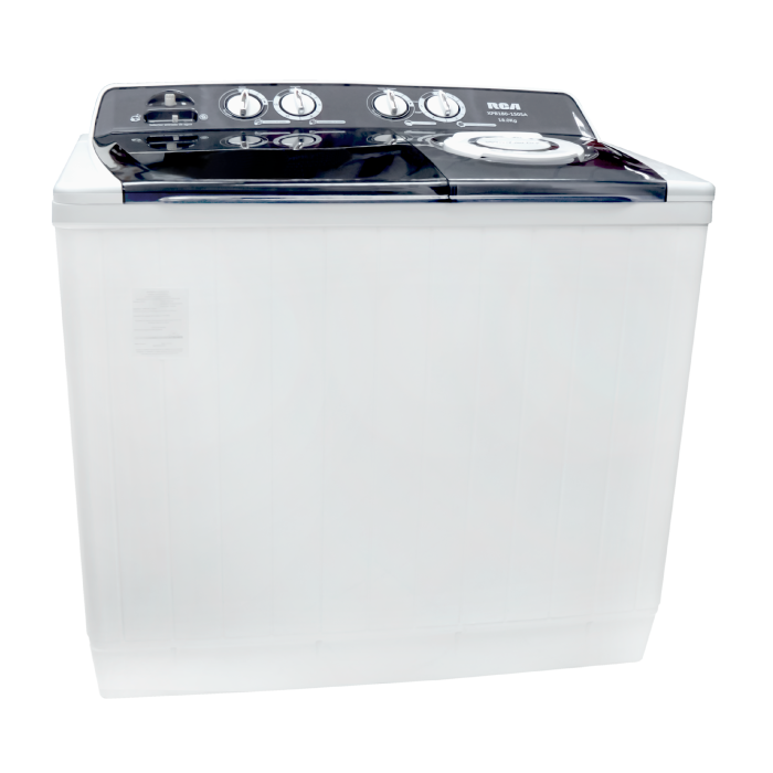 Encuentra la lavadora manual o doble tina RCA XPB180-802811 de 18 KG con lavado rápido y el mejor precio solo en Gran Hogar Online. 