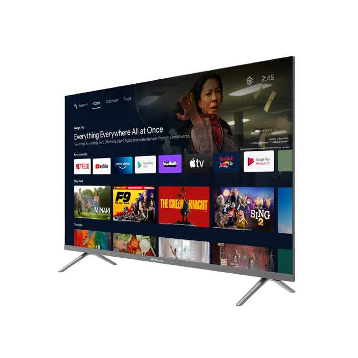 Encuentra el mejor televisor Indurama 50TIKGF2GUHD Smart TV LED 50 con control de voz, android Tv y al mejor precio solo en Gran Hogar.