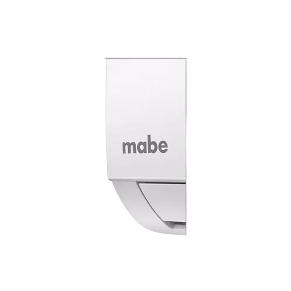 ire acondicionado Mabe MMI12CDBWCC32BN1 logo en chasis vista lateral. Disponible aquí en granhogar