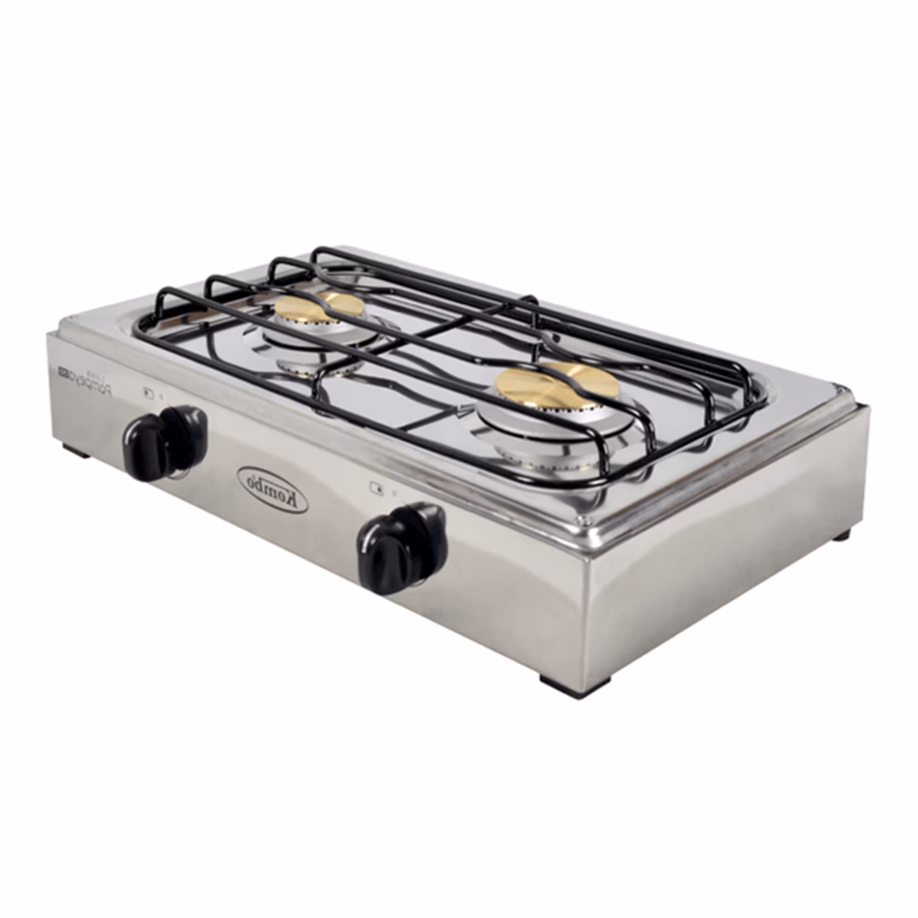 Cocineta Pompeya 2Q de Kombo, compacta y funcional, ideal para espacios pequeños sin renunciar a la comodidad y eficiencia al cocinar.