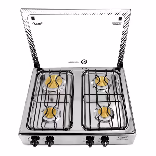 Cocineta Pompeya 4Q de Kombo, diseño práctico y resistente, perfecta para cocinar con comodidad, estilo y eficiencia en tu cocina diaria.