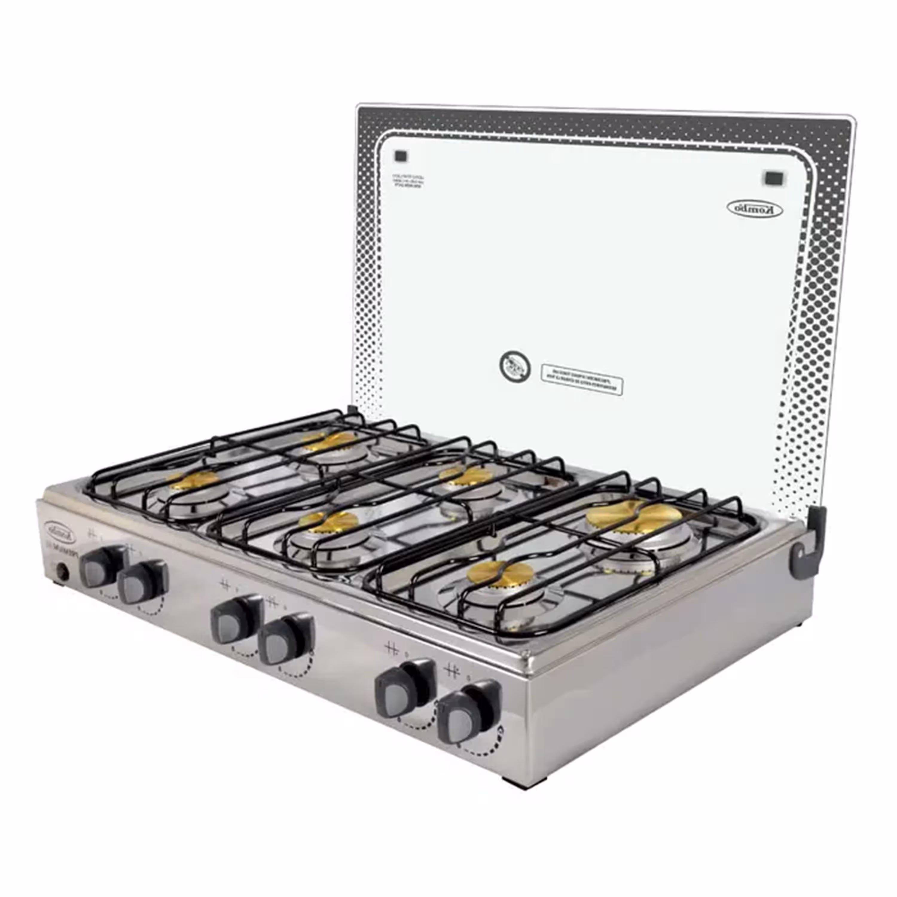 Cocineta Premium 6Q de Kombo, potencia y espacio en un diseño elegante, ideal para preparar múltiples recetas con comodidad y estilo.
