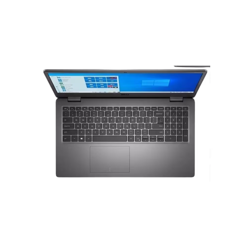 Computador Portátil Dell 3501 teclado y pantalla vista superior disponible en granhogar