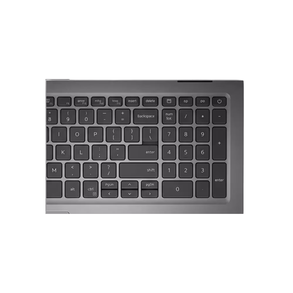 Computador Portátil Dell 3501 teclado numérico vista primer plano disponible en granhogar