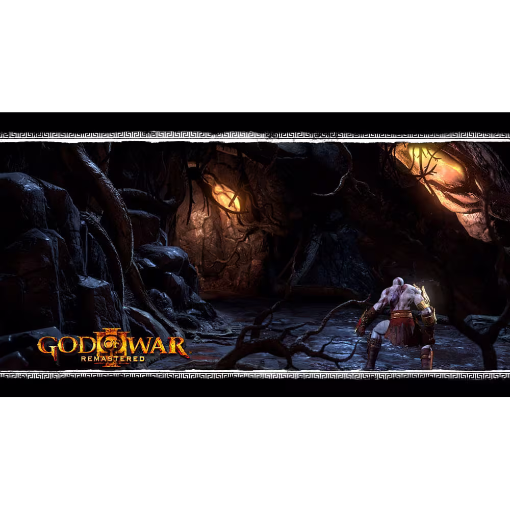 Juego PS4 Sony God Of War III Remastered screenshot gameplay cueva, adquierelo en granhogar