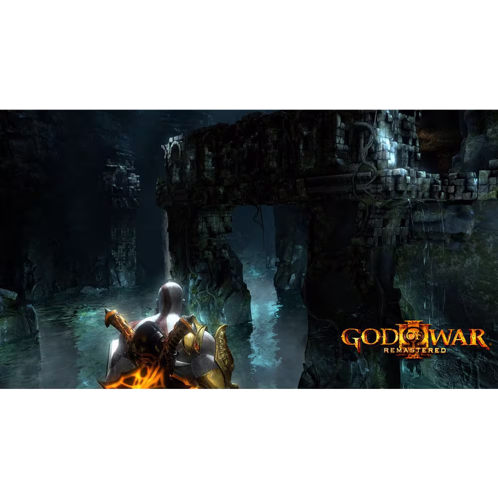 Juego PS4 Sony God Of War III Remastered captura de pantalla entorno ruinas, adquierelo en granhogar
