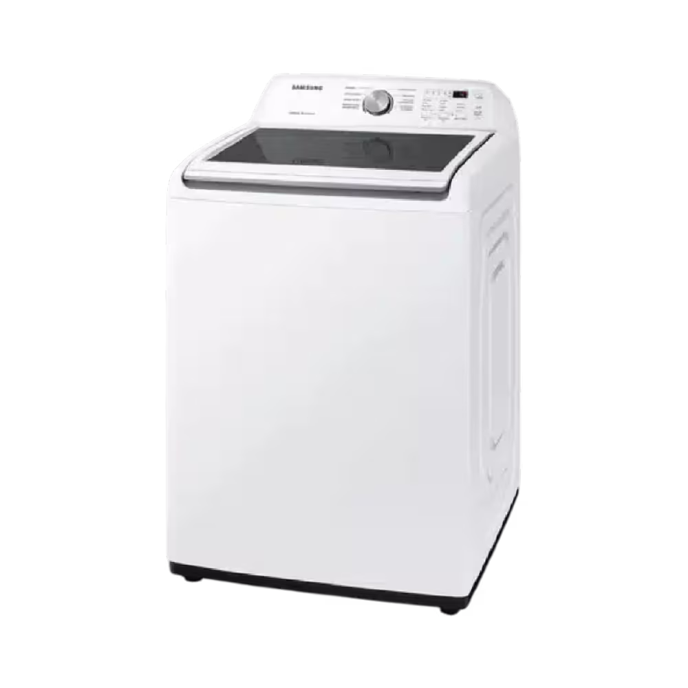 Lavadora automatica Samsung WA19A3353GW-AP panel digital trasero vista diagonal superior granhogar
