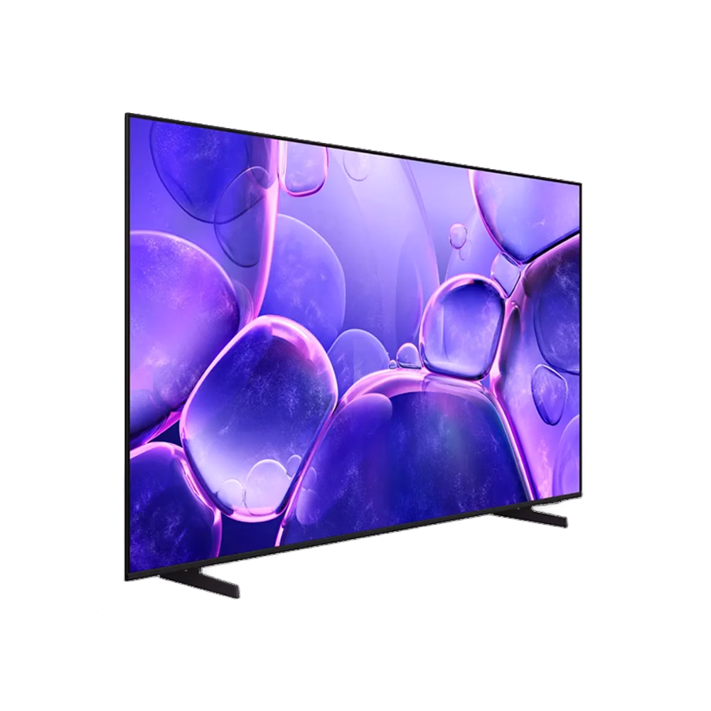 Televisor Samsung UN65U8000FPCZE Crystal UHD 4K de 65 pulgadas, vista frontal lateral derecha