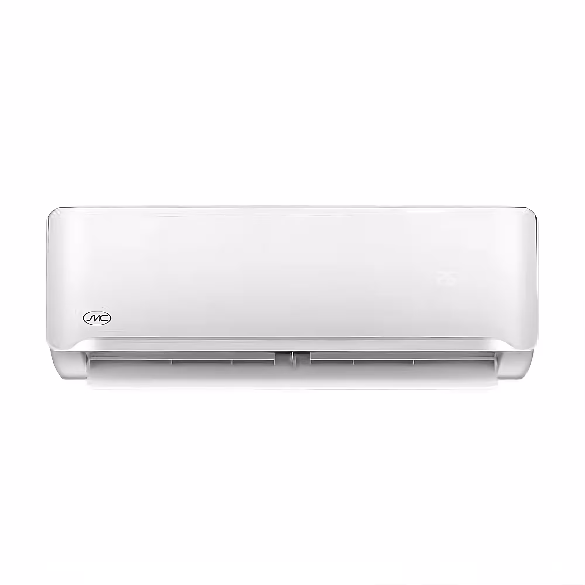 Acondicionador de aire SMC SMCAS121BN de 12000 BTU. Alta eficiencia con ahorro de energía del 50%, tecnología Golden Fin, sistema dual de filtración