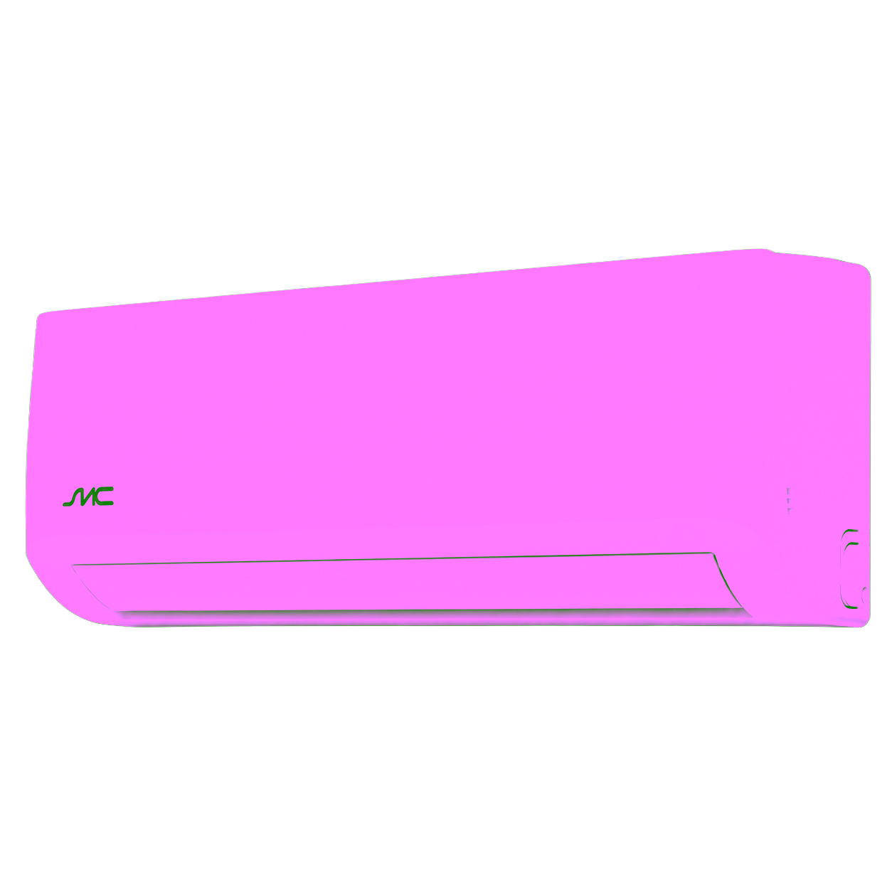 Vista diagonal derecha Aire Acondicionado Split SMC SMCAS241IGL, 24000BTU