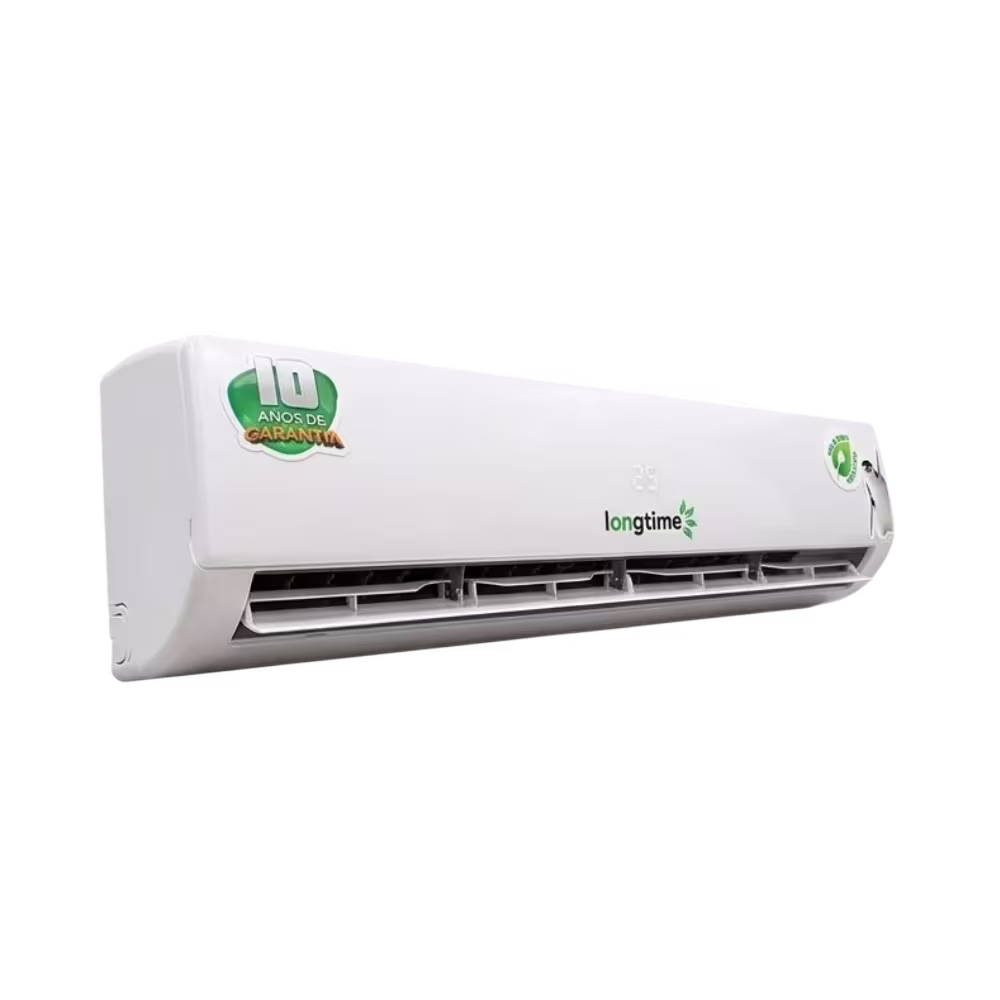 Aire acondicionado split Longtime CS-12HI con deflector de aire abierto contrapicada disponible en granhogar