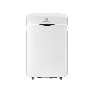 Aire acondicionado portátil API 12A BL 12000 BTU Indurama vista frontal descúbrelo en granhogar