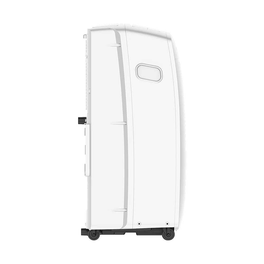 Aire acondicionado portátil API 12A BL 12000 BTU Indurama perfil lateral encuéntralo en granhogar