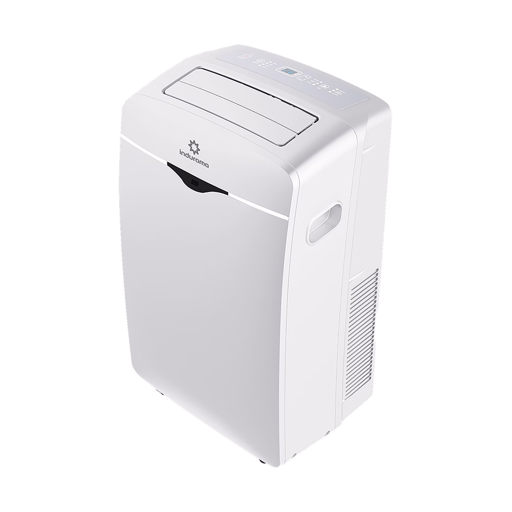 Aire acondicionado portátil API 12A BL 12000 BTU Indurama en diagonal superior cómpralo en granhogar