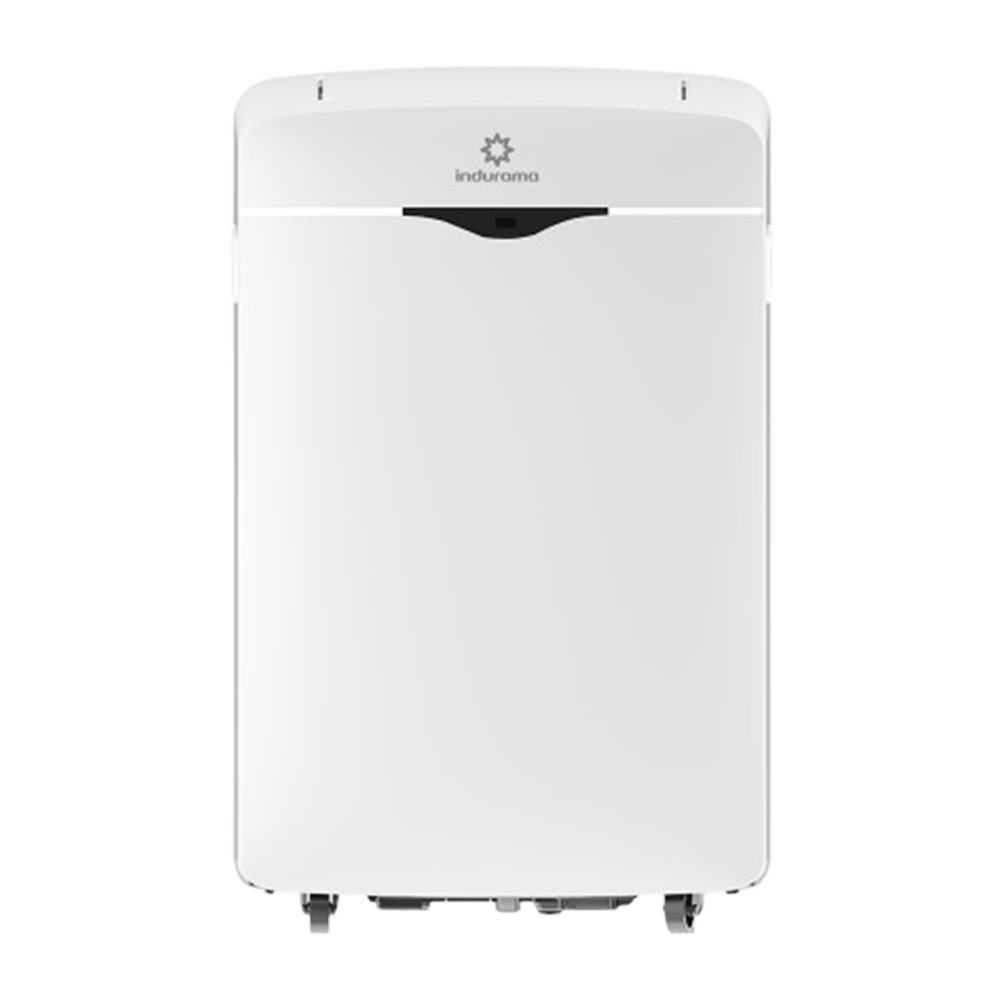 Aire acondicionado portátil API 12A BL 12000 BTU Indurama vista frontal descúbrelo en granhogar