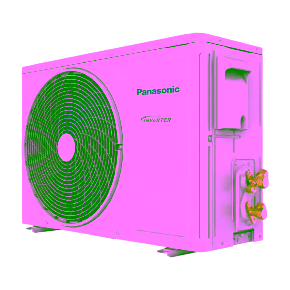 Aire acondicionado split Panasonic CS-YS24YKV-6 de 24000 BTU unidad exterior lateral consigue en granhogar