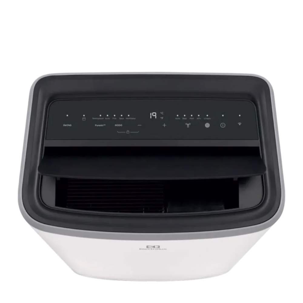Aire acondicionado portátil SP12F 12000 BTU Electrolux panel superior de control cómpralo en granhogar