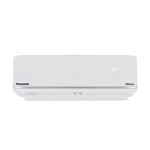 Aire acondicionado Panasonic de 12000 BTU Inverter blanco vista frontal. Encuéntralo en granhogar online