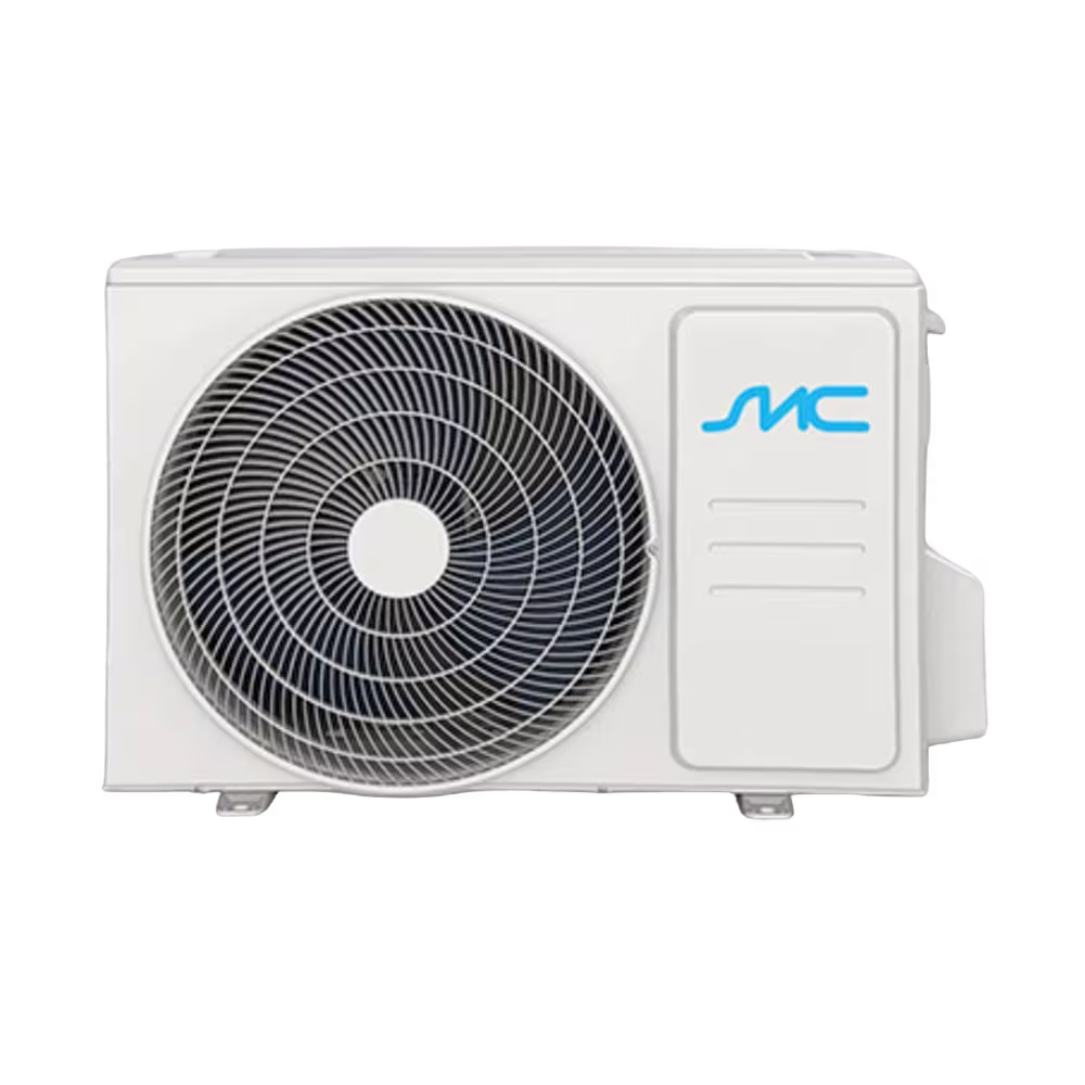 Aire Acondicionado SMC SMCAS182IGL unidad externa condensadora vista frontal. Cómpralo en granhogar