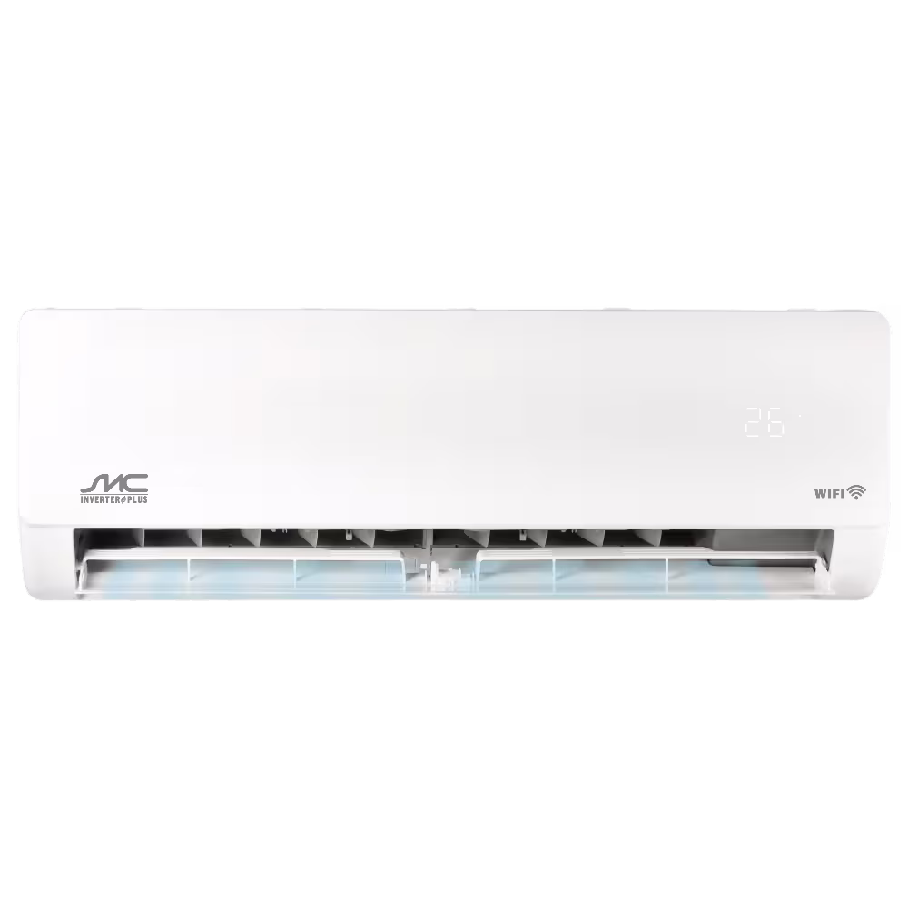 Aire acondicionado split SMC SMCAS181IGL pantalla digital led vista frontal