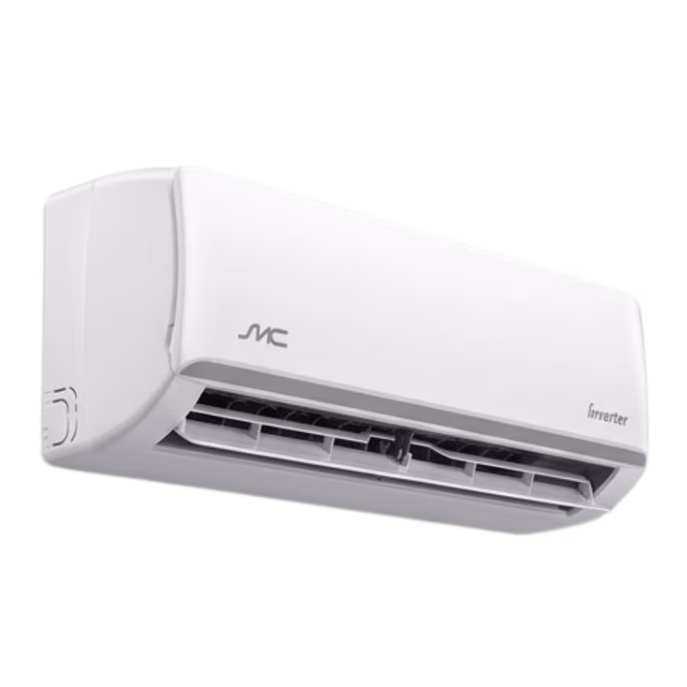 Aire Acondicionado Split SMC SMCAS24IFR compuerta abierta vista derecha disponible en granhogar