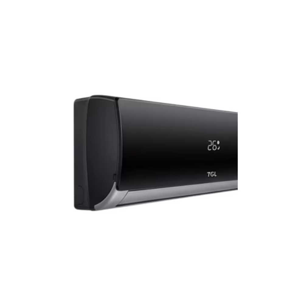 Aire acondicionado split TCL TAC-24CSA/XA82 perfil lateral compacto vista diagonal adquiérelo en granhogar