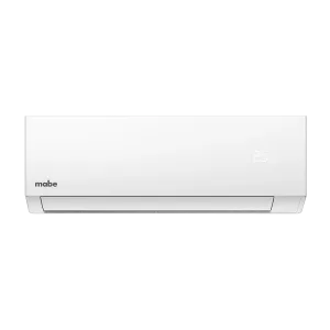 Aire acondicionado split Mabe MMT12CDBWCC32DE1 de 12000 BTU color blanco vista frontal encuentra en granhogar