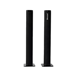 Barra de sonido Innova IN-30 diseño de 2 torres verticales sobre bases vista frontal. Disponible en granhogar
